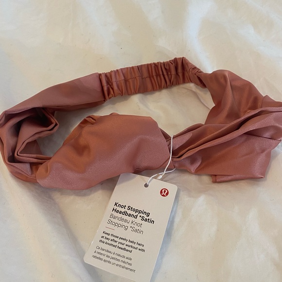 Lululemon Knot Stopping Satin Headband - Picture 5 of 5